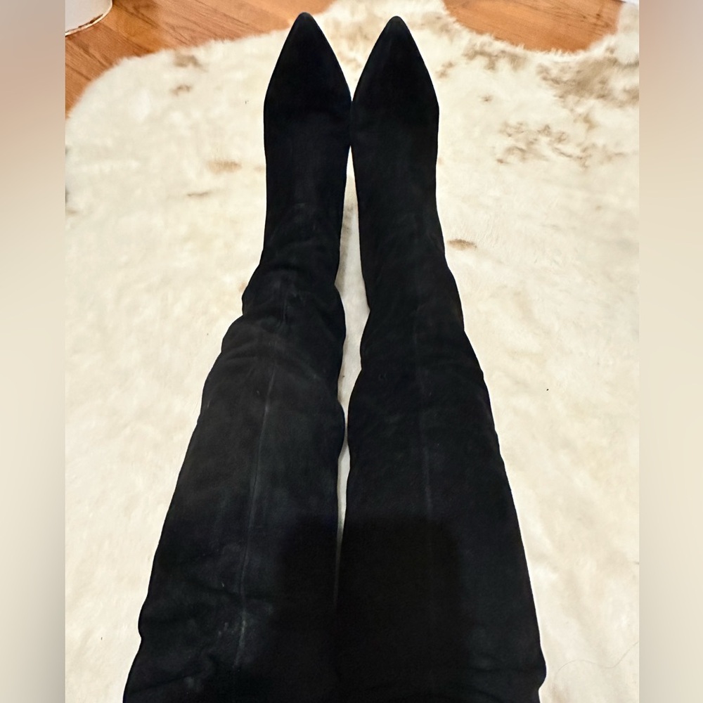 Marc Fisher over the knee black boots
